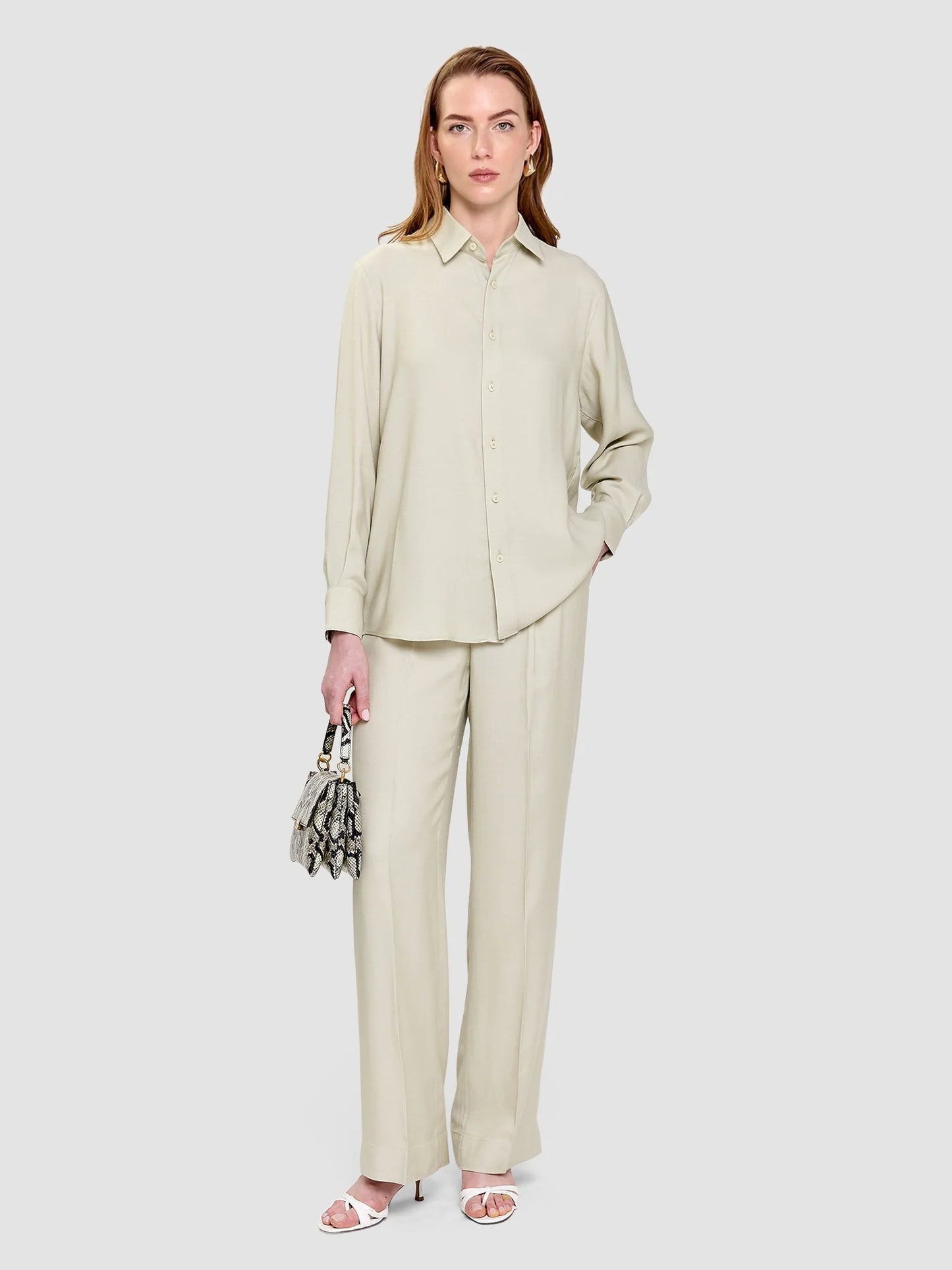 Jessica Shirt - Sage Green