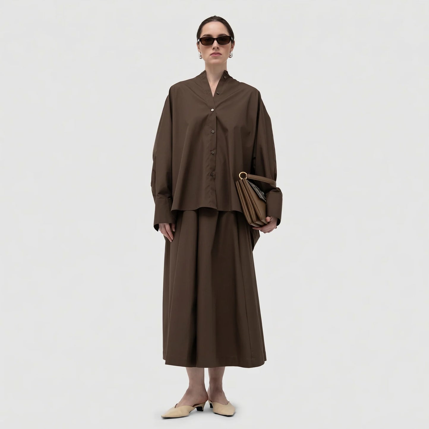 Wadha Skirt - Brown
