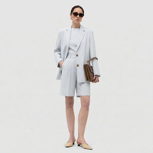 Iconic Tailored Shorts - Cloud Blue