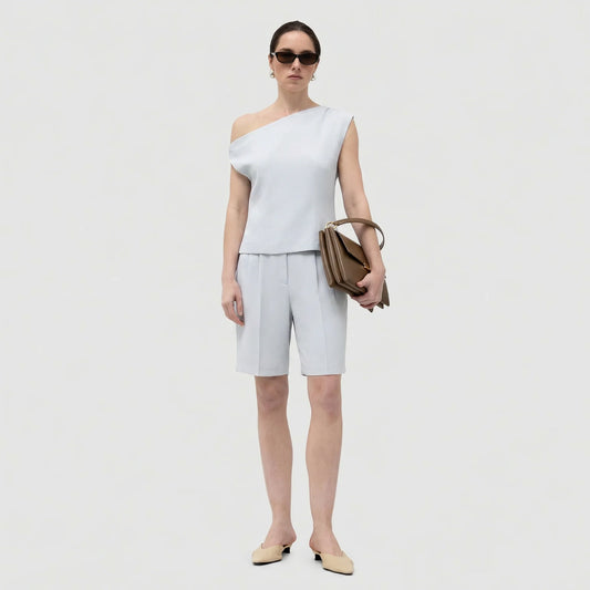 Iconic Tailored Shorts - Cloud Blue